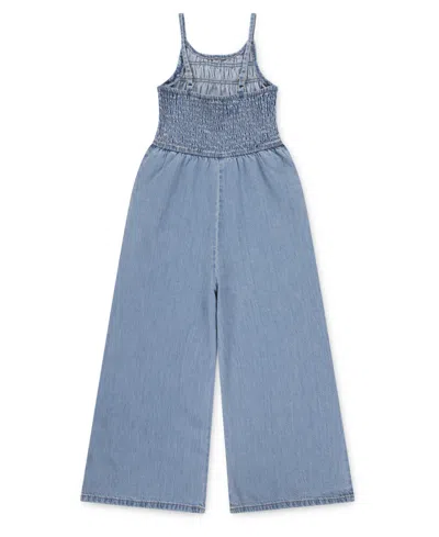 Abercrombie Girls High Neck Jumpsuit In Blue