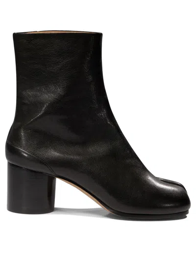 Maison Margiela Tabi Boots And Ankle Boots Black In Black