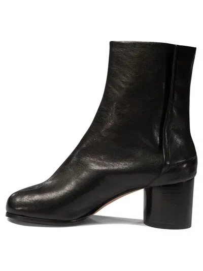 Maison Margiela Tabi Boots And Ankle Boots Black In Black