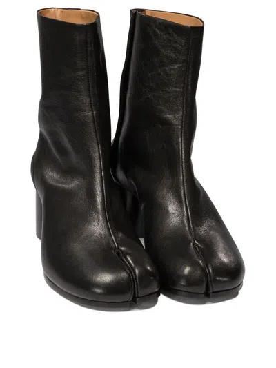 Maison Margiela Tabi Boots And Ankle Boots Black In Black