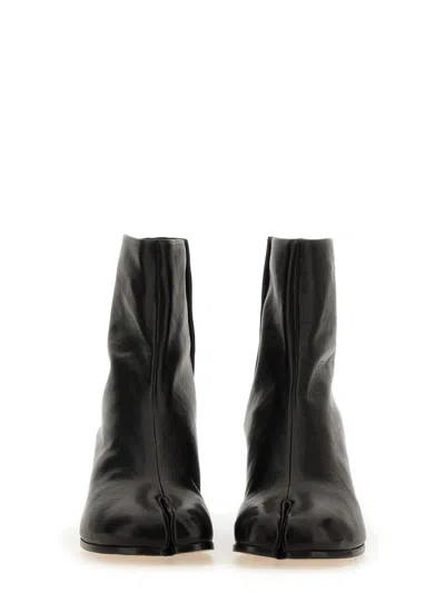 Maison Margiela Tabi Boots And Ankle Boots Black In Black