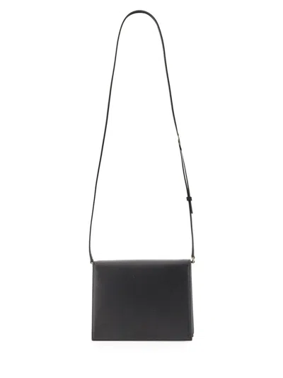 Dolce & Gabbana Women Shoulder Bag With Embossed Logo In Black