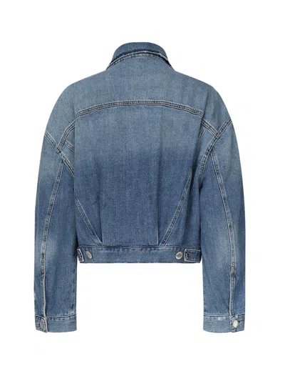 Pinko Veste En Jean Avec Poches Poitrine In Blue