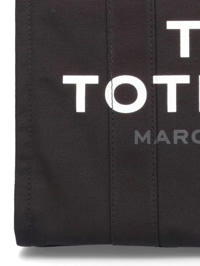 Marc Jacobs The Tote Bag Large Canvas Tote In Black