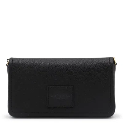Marc Jacobs Mini Black Crossbody Bag With Engraved Logo