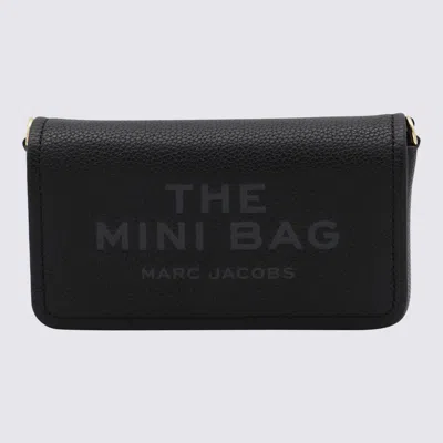 Marc Jacobs Mini Black Crossbody Bag With Engraved Logo