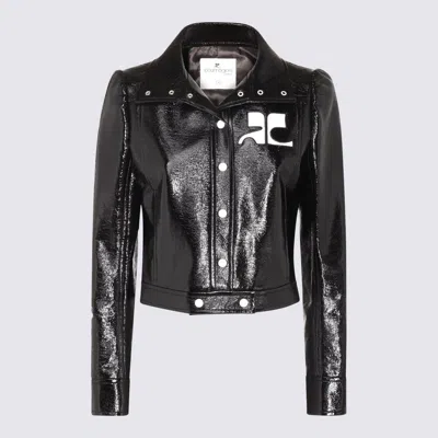 Courrèges Black Casual Jacket In Black