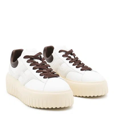 Hogan H-stripes Nappa Leather Sneakers Shoes