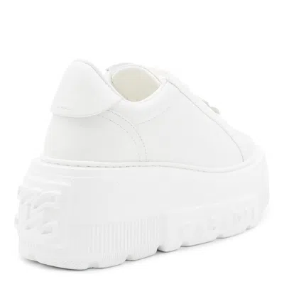 Casadei White Leather Sneakers