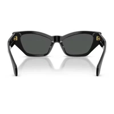 Versace 0ve4488u Signature Sunglasses In Black