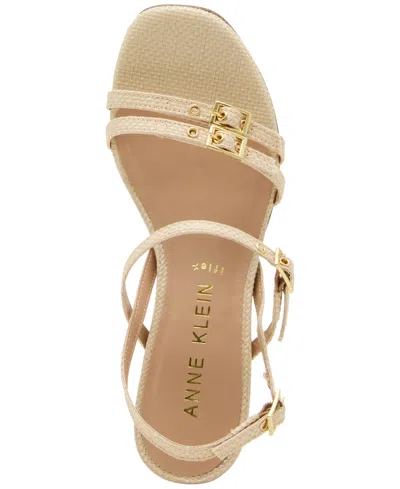Anne Klein Women's Mackenzie Strappy Sandals In Brown