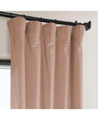 Half Price Drapes Pillow White Heritage Plush Velvet Room Darkening Curtain