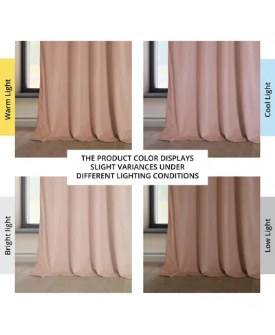 Half Price Drapes Pillow White Heritage Plush Velvet Room Darkening Curtain