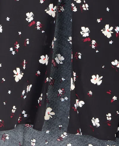 On 34th Women's Floral Slit Midi Skirt, Exclusively At Macy's