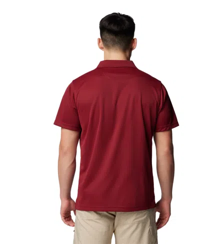 Columbia Men's Utilizer Polo Shirt In Red