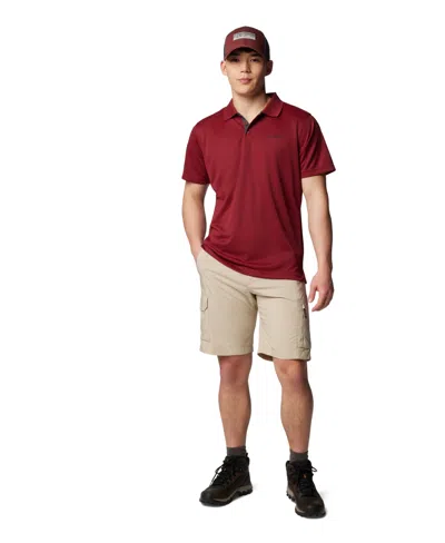 Columbia Men's Utilizer Polo Shirt In Red