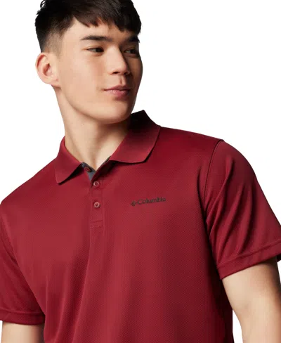 Columbia Men's Utilizer Polo Shirt In Red