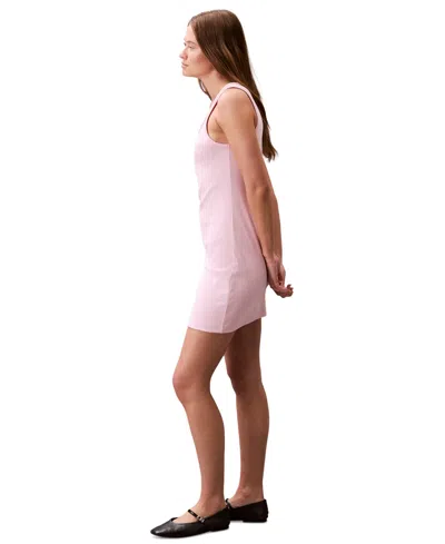 Calvin Klein Jeans Est.1978 Women's Contour Ribbed Mini Tank Dress