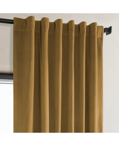 Half Price Drapes Pillow White Heritage Plush Velvet Room Darkening Curtain