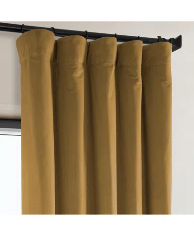 Half Price Drapes Pillow White Heritage Plush Velvet Room Darkening Curtain