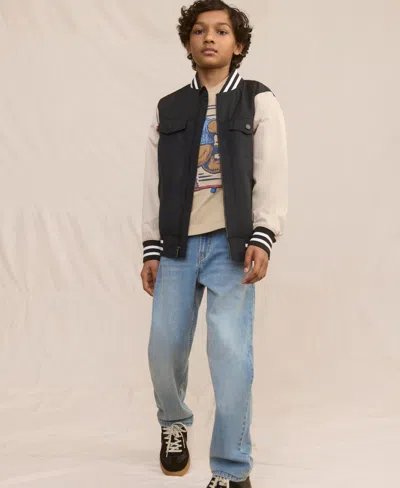 Levi's Big Boys Loose Tapered Fit Move Jeans In Blue