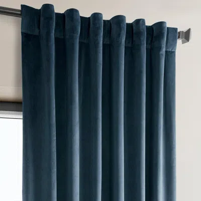 Half Price Drapes Pillow White Heritage Plush Velvet Room Darkening Curtain