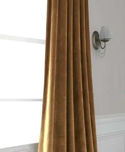 Half Price Drapes Pillow White Heritage Plush Velvet Room Darkening Curtain