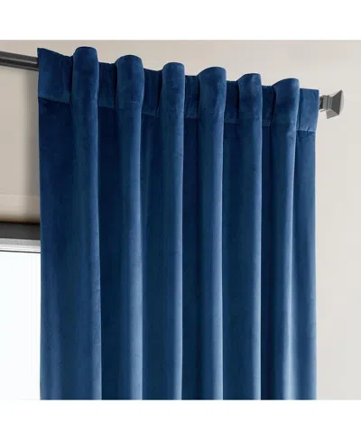 Half Price Drapes Pillow White Heritage Plush Velvet Room Darkening Curtain