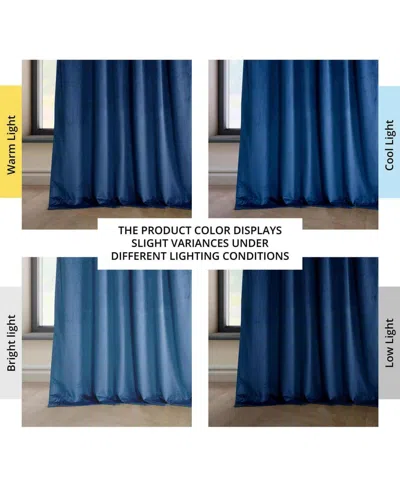 Half Price Drapes Pillow White Heritage Plush Velvet Room Darkening Curtain