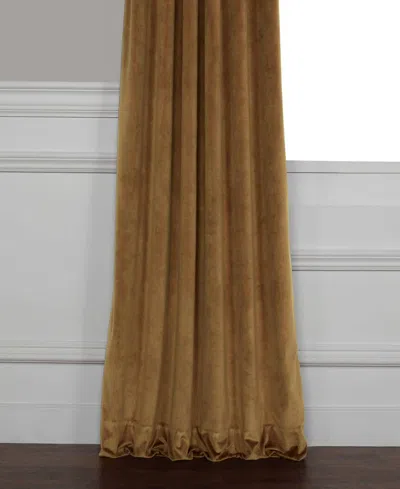 Half Price Drapes Pillow White Heritage Plush Velvet Room Darkening Curtain