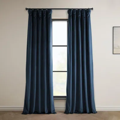 Half Price Drapes Pillow White Heritage Plush Velvet Room Darkening Curtain