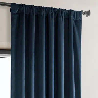 Half Price Drapes Pillow White Heritage Plush Velvet Room Darkening Curtain