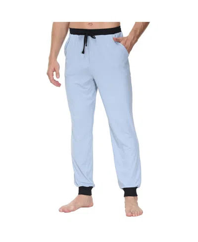 Ink+ivy Men's Heat Retaining Contrast Trim Pajama Pants In Blue
