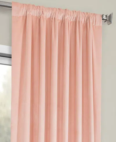 Half Price Drapes Pillow White Heritage Plush Velvet Room Darkening Curtain