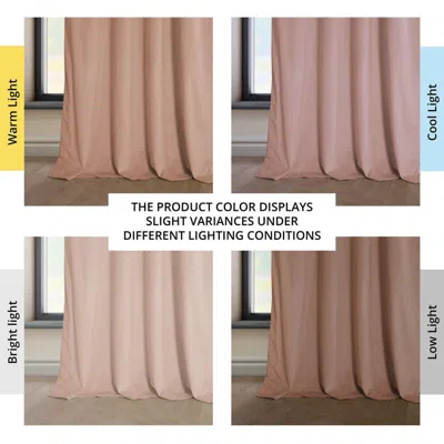 Half Price Drapes Pillow White Heritage Plush Velvet Room Darkening Curtain