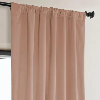 Half Price Drapes Pillow White Heritage Plush Velvet Room Darkening Curtain