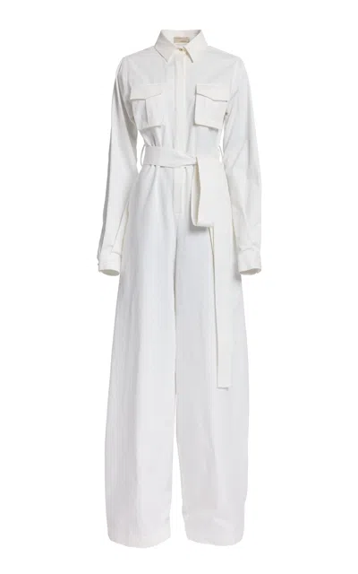 Elie Saab Drill Jumpsuit