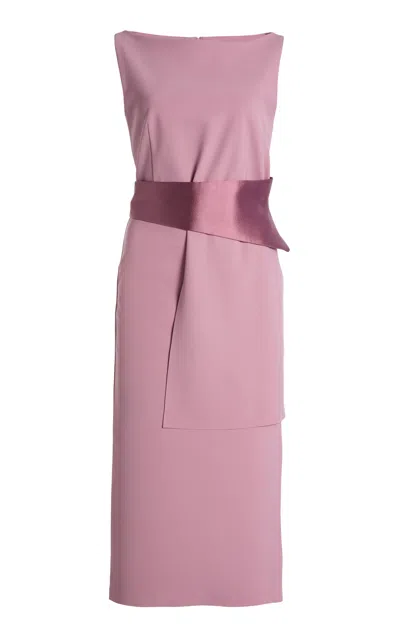Greta Constantine Heron Metallic Detailed Dress
