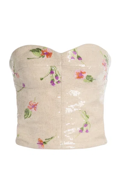 Greta Constantine Yonce Floral Long Top