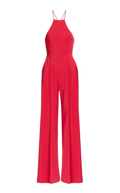 Elie Saab Embellished Cady Jumpsuit