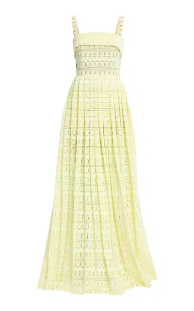 Elie Saab Macrame Long Dress