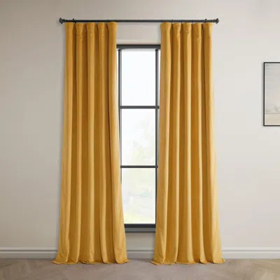 Half Price Drapes Pillow White Heritage Plush Velvet Room Darkening Curtain
