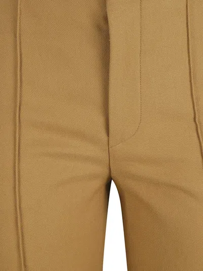Chloé High-waisted Tailored Trousers With Flared Legs