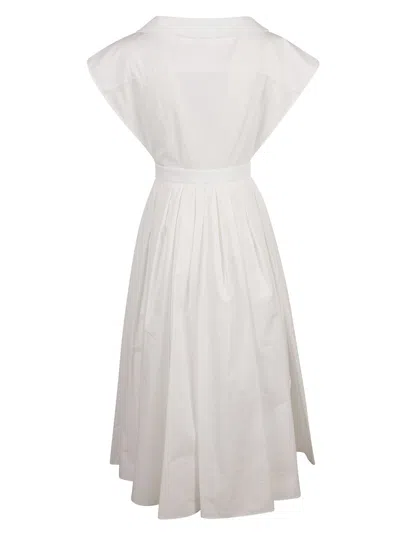 Alexander Mcqueen Button-down Dress With Fitted Bodice