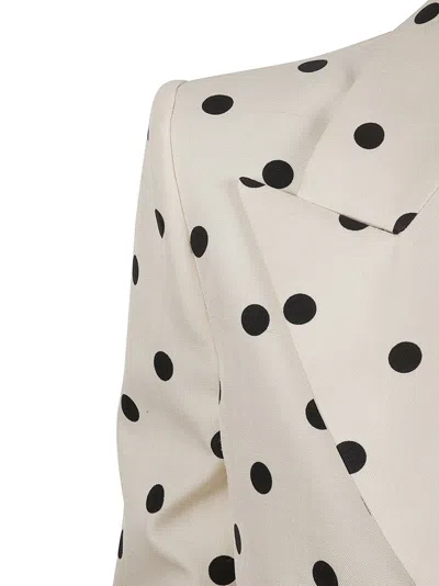 Valentino Garavani Ivory Jacket With Plusdepois Print