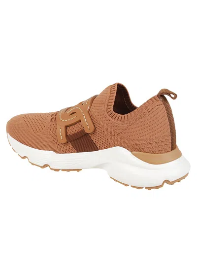 Tod's Modern Knitted Sneakers With Textured Finish