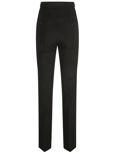 Max Mara Tailored Black Trousers In Black