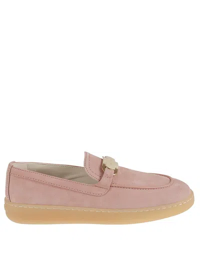 Ferragamo Rounded Toe Flat Shoes
