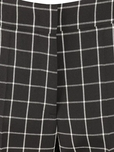 Valentino Garavani Wide-leg Trousers In Black In Black