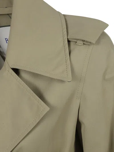 Burberry Classic Double-breasted Trench Coat In Gray